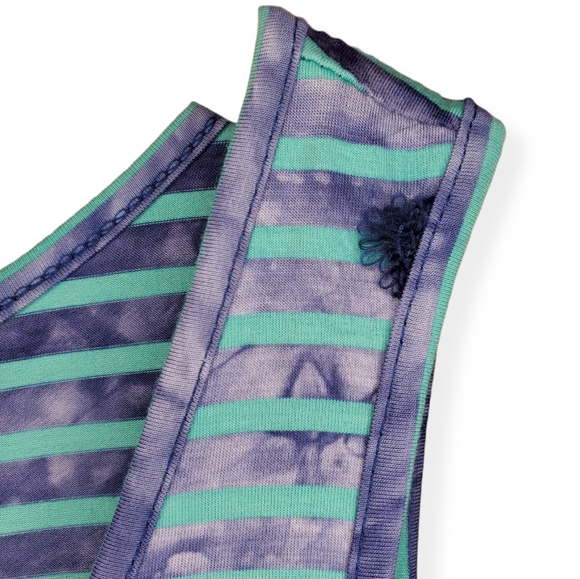 India Boutique Tie-Dye Stripe Tank Dress - Picture 5 of 7